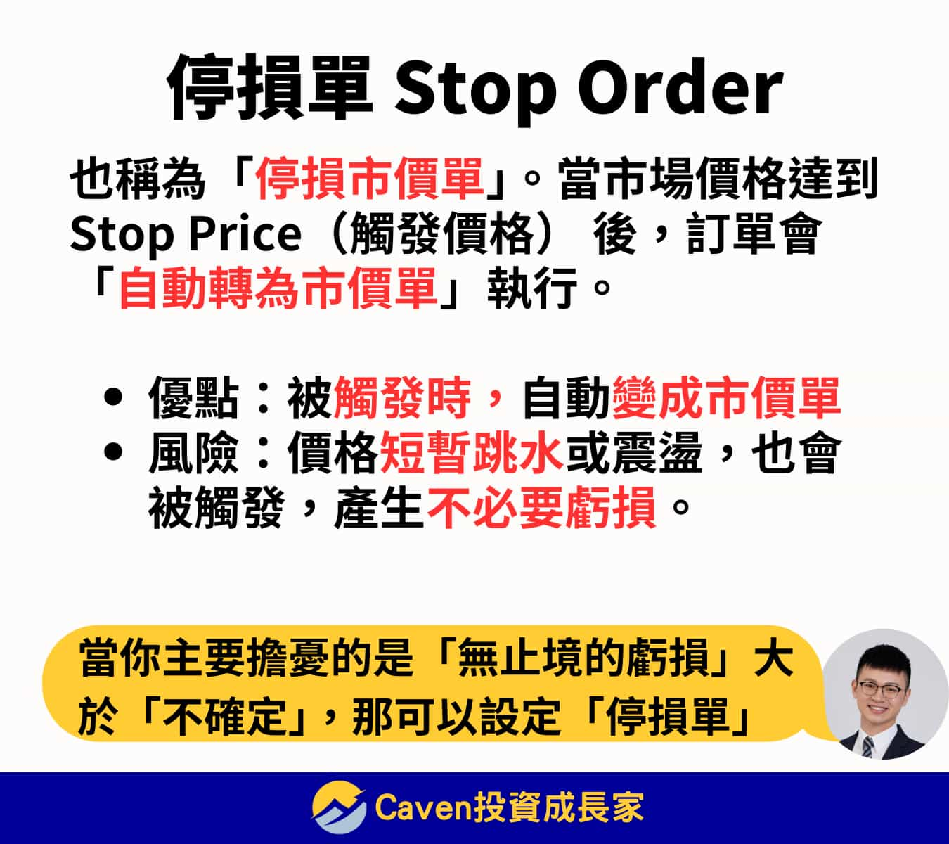 停損單 Stop Order