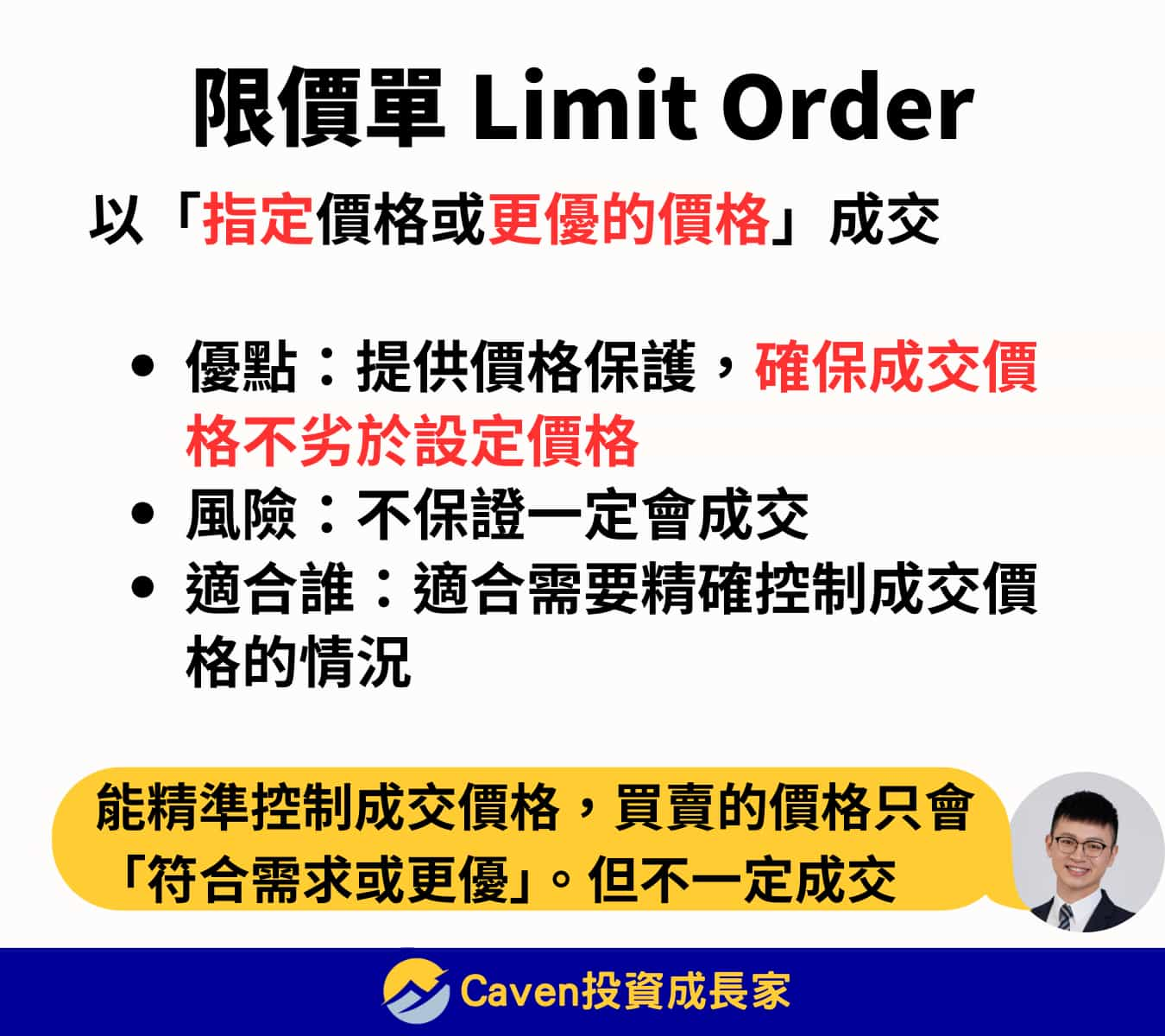 限價單 Limit Order