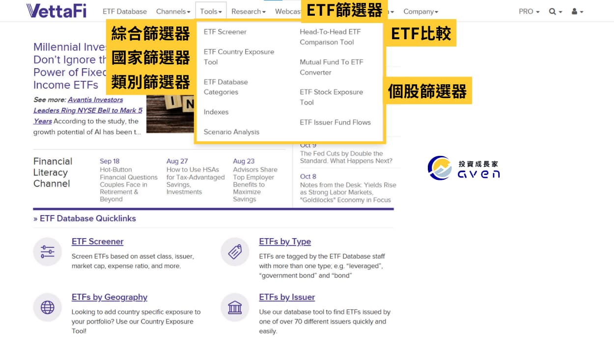 ETF Database 01