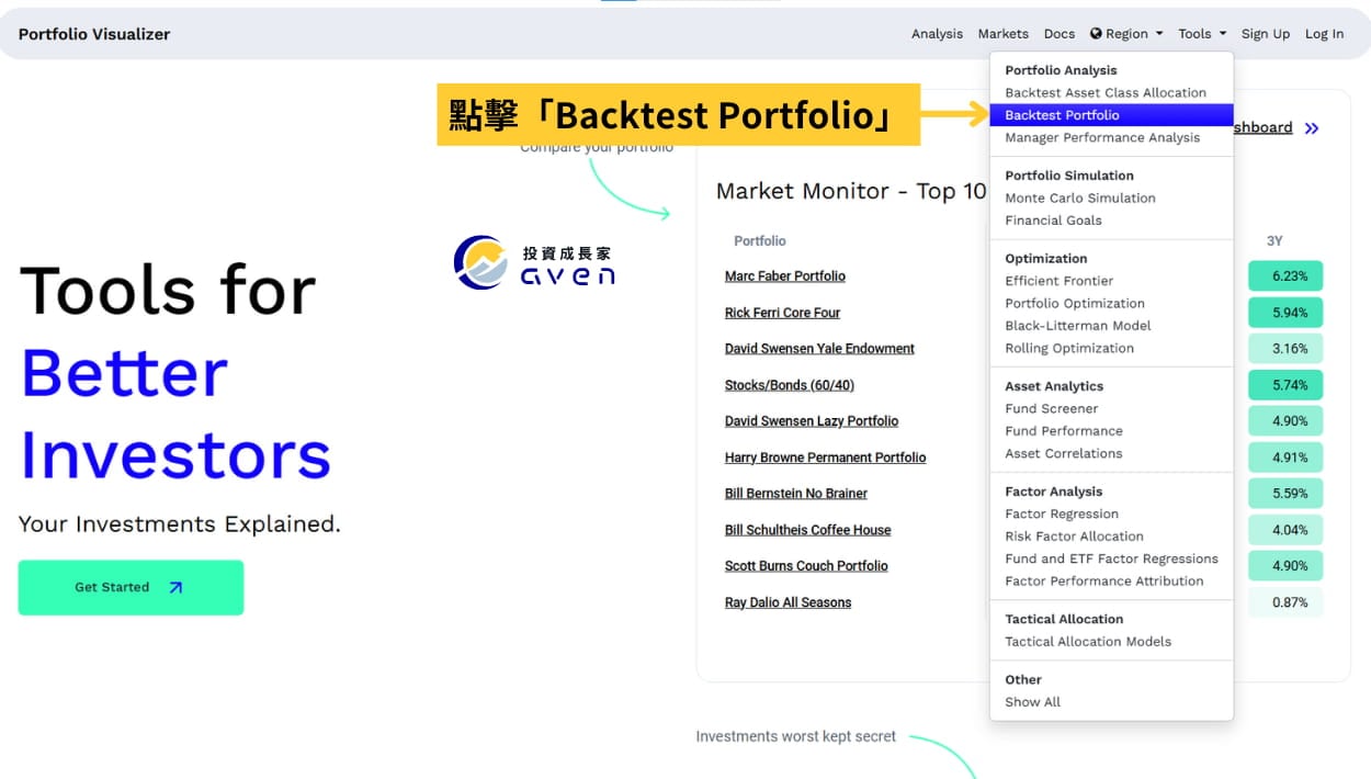 Portfolio Visualizer 01