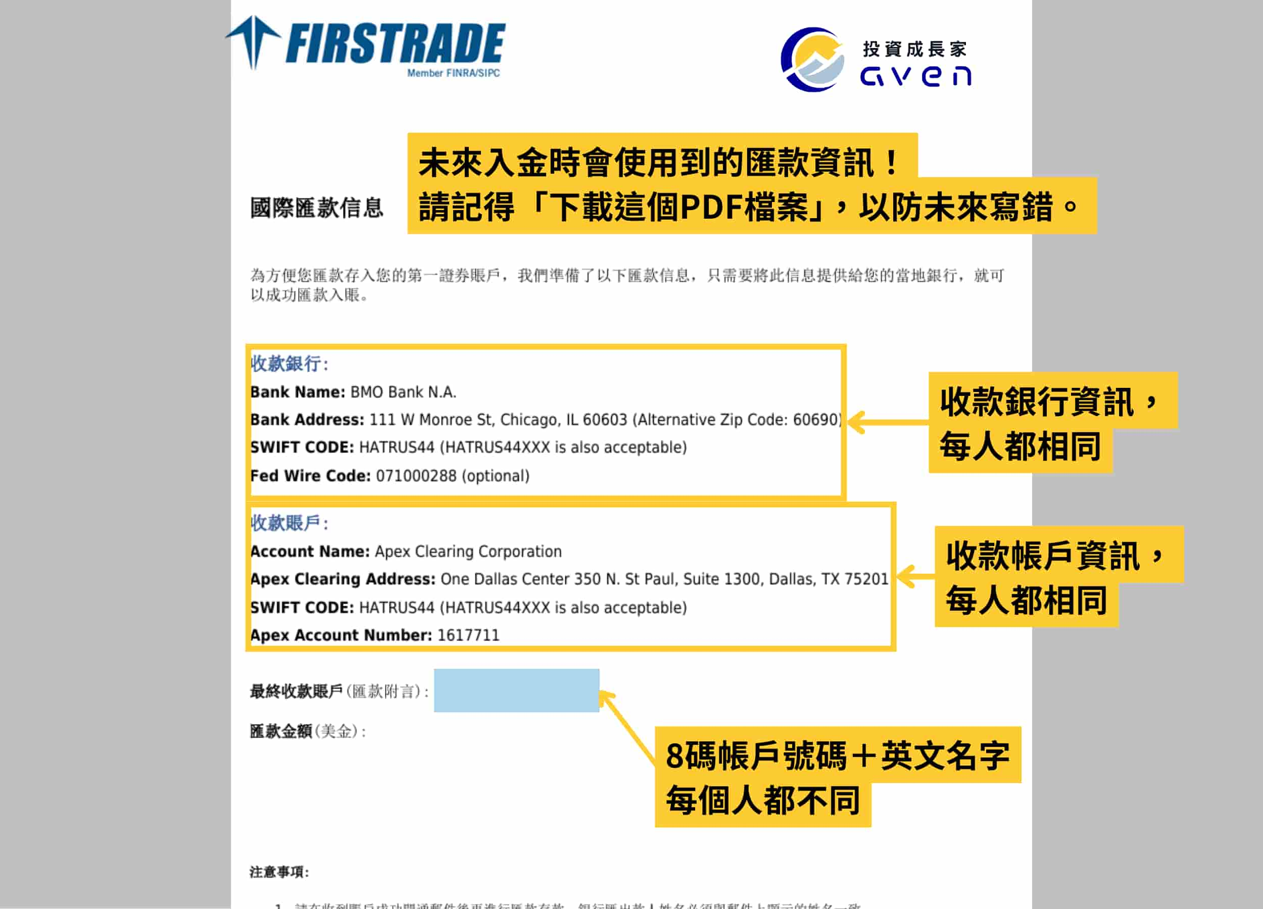 第一證券 Firstrade 開戶 14