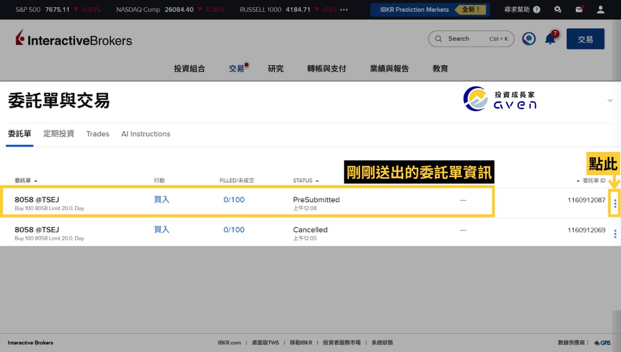 Caven - IB 買日股 13