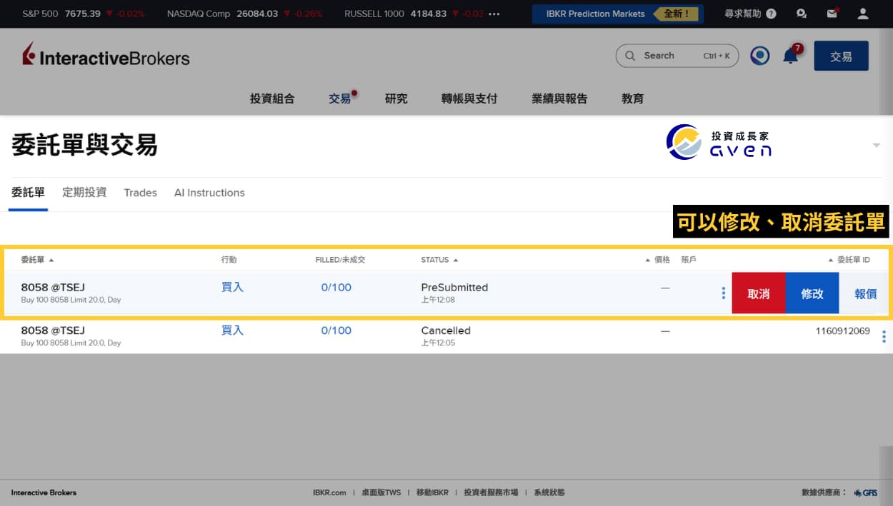 Caven - IB 買日股 14