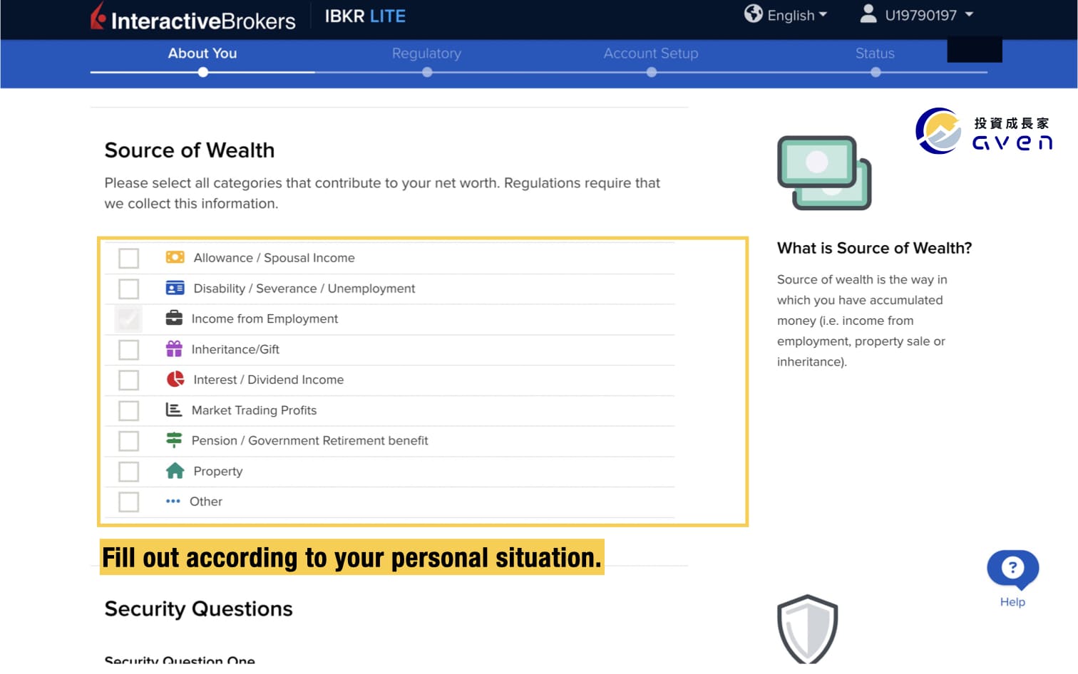 Interactive Brokers opening a new account （IBKR sign up bonus)