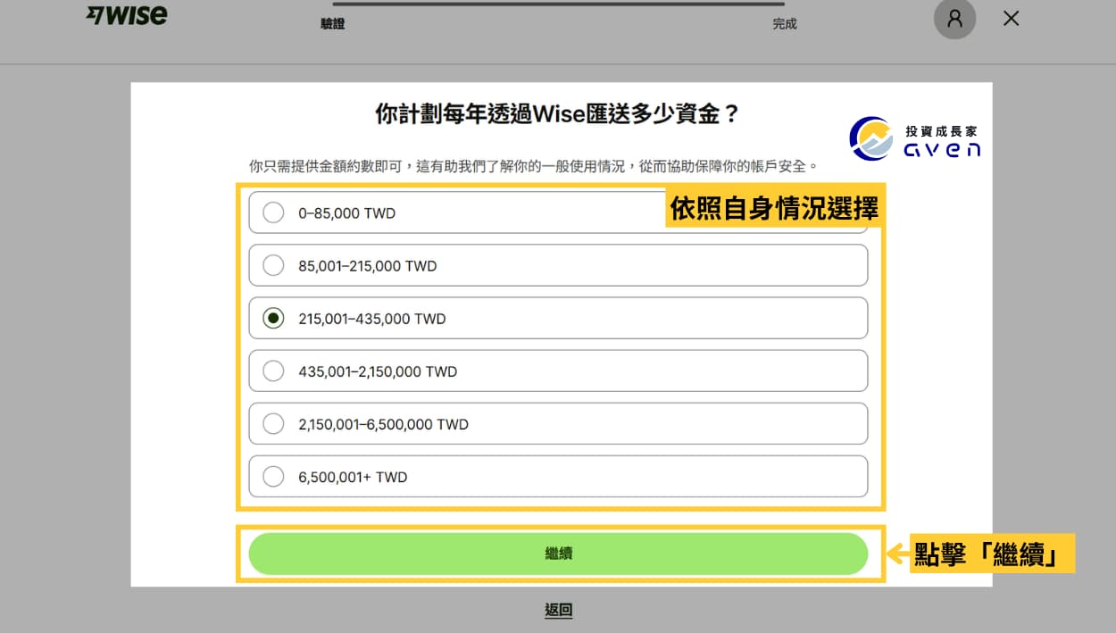 Caven - Wise 開戶 22
